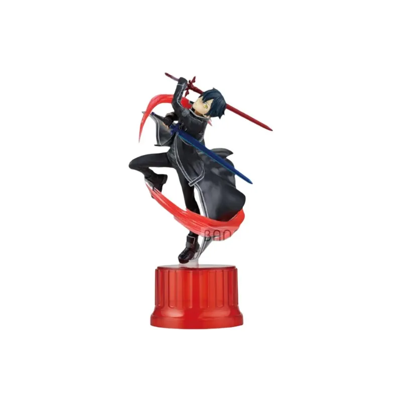 BANPRESTO Sword Art Online Integral Factor Espresto Est Extra Motions Kirito Alicization Version Figure Black/Red-0