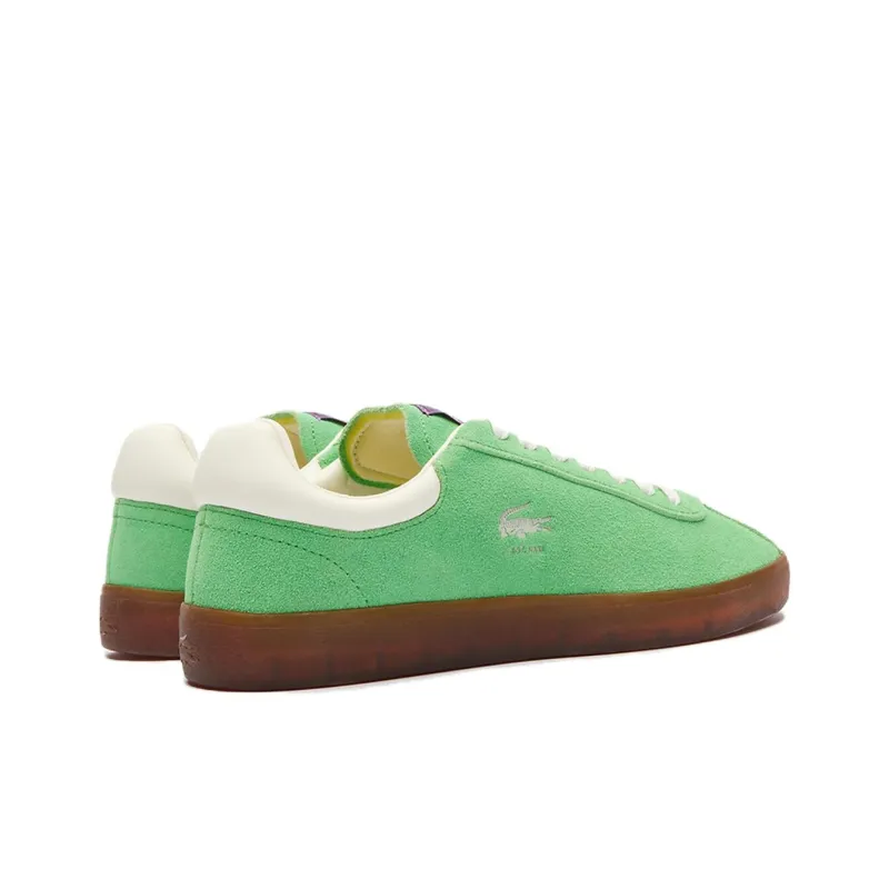 LACOSTE Baseshot Low Top Skateboard Shoes Men's Green-2