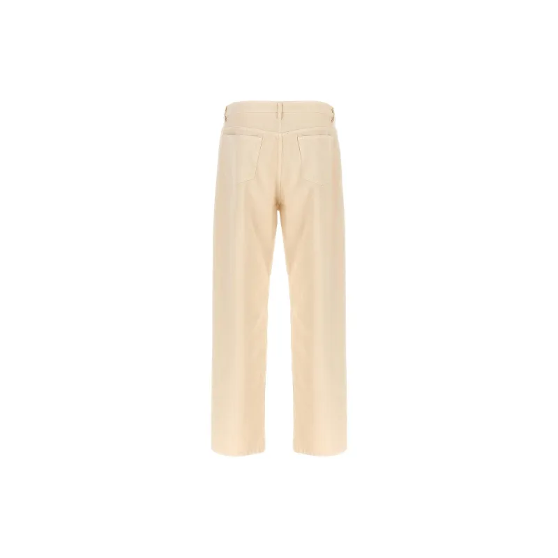 A.P.C Martin Button Detailed Straight Leg Jeans-1
