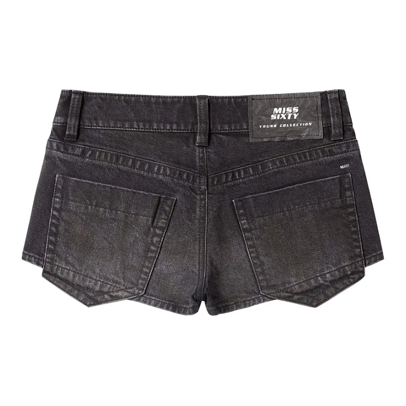Miss Sixty Denim Shorts Women's Black-1