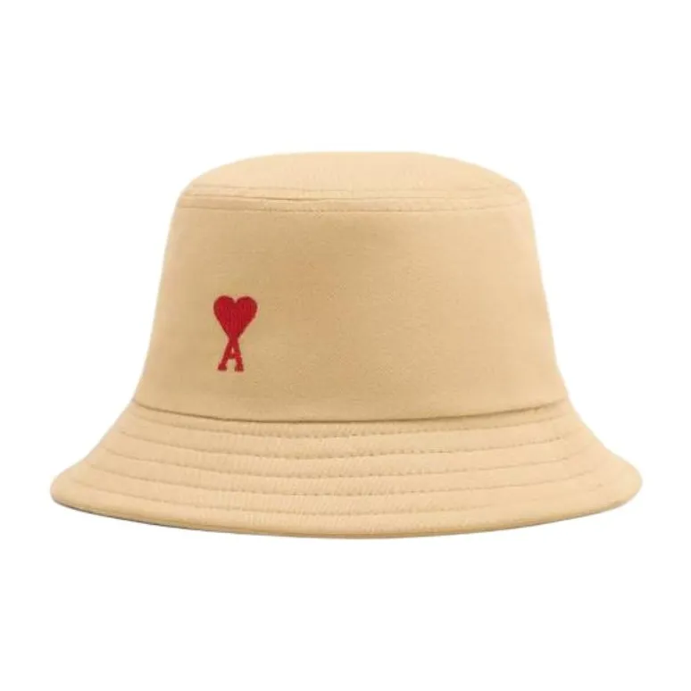 AMIPARIS Paris Ami De Coeur Embroidery Bucket Hat-1