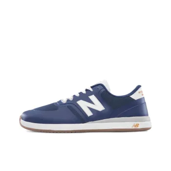 New Balance NB 420 Skateboard Shoes Men Low-Top Blue/White/Brown