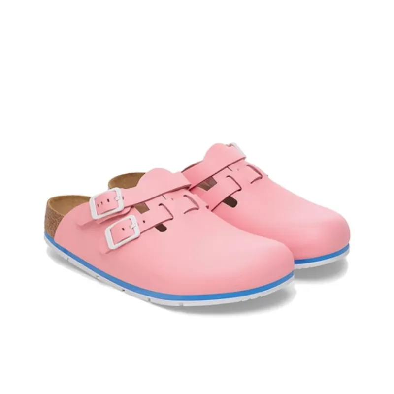 Birkenstock Slip Resistant Closed Toe Slippers Women's Pink-3