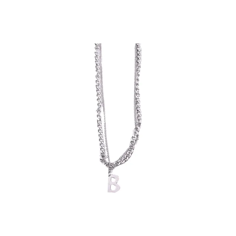 IOTS Silver Plated Necklaces Unisex-1