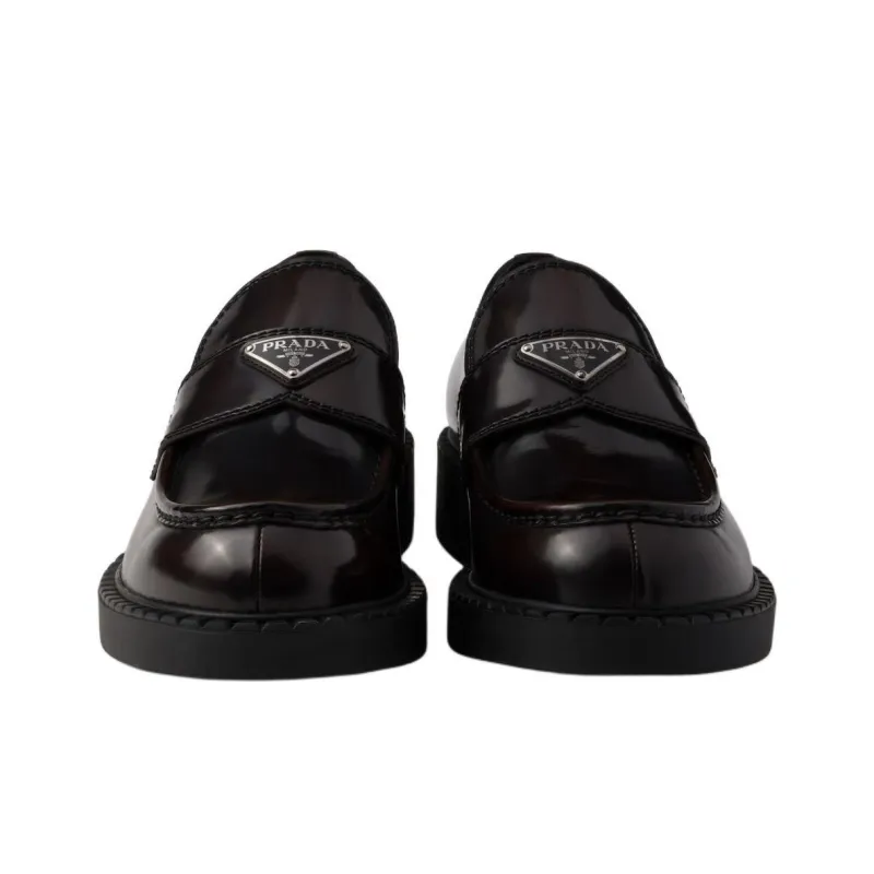 PRADA Loafers Men Black-3