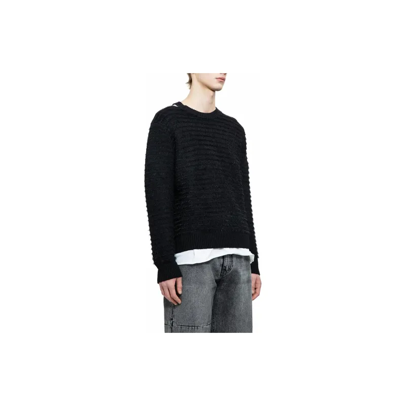 MM6 Maison Margiela Sweater Men's Black-2