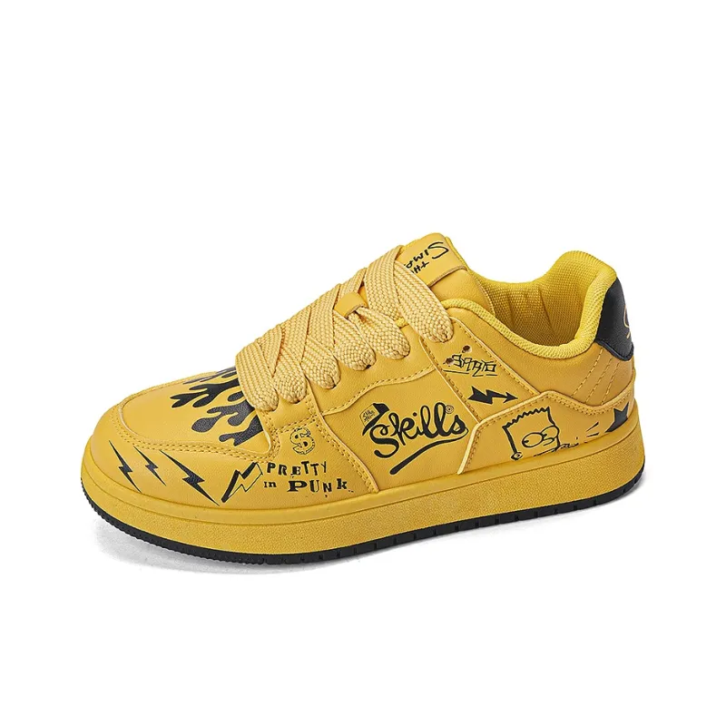 The Simpsons Low Top Skateboard Shoes Unisex-42