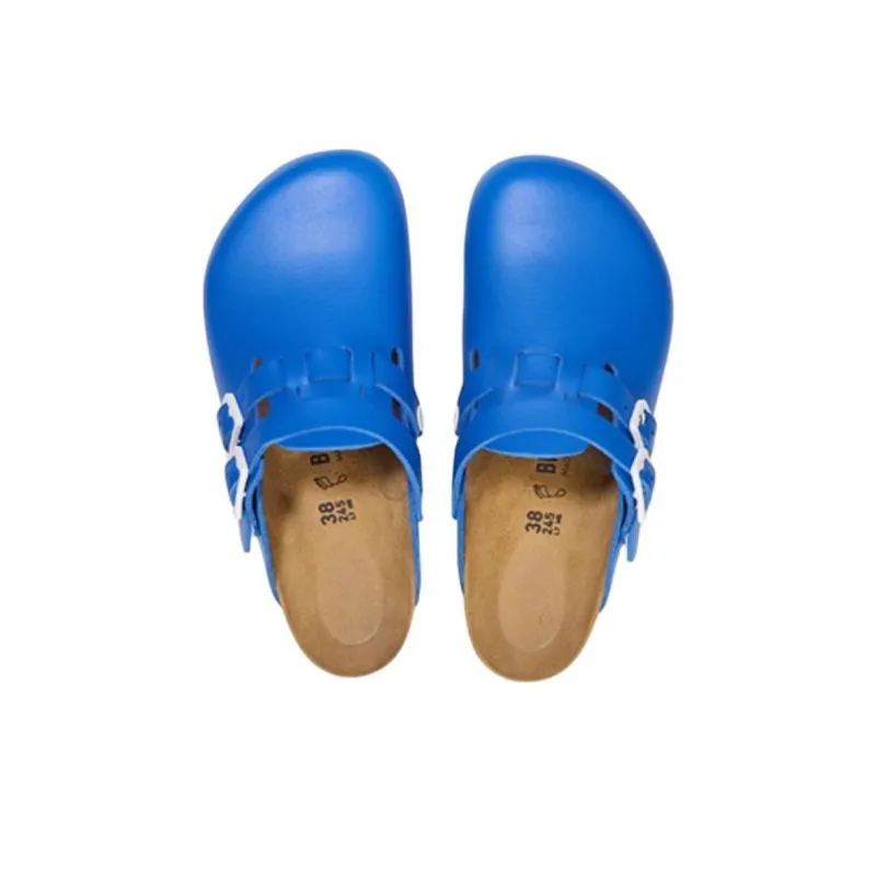 Birkenstock Slip Resistant Wrap toe Slippers Women's Blue-4