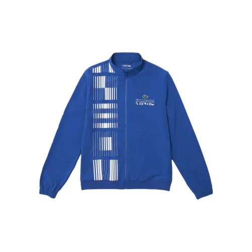 LACOSTE Djokovic Collaboration Jackets Men Blue