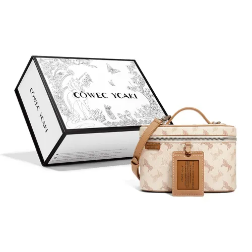 COWEC YCAKI Handbags Paris Dove White