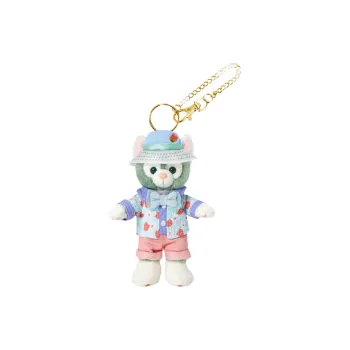 Disney Gelatoni 2024 Summer Duffy Gelatoni Dolls Plush Pendant 13cm High Shanghai Disney