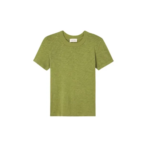 AMERICAN VINTAGE A.M T-Shirts Women's Vintage Olive Green