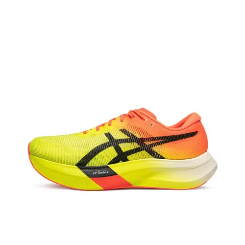 Asics Metaspeed Sky Running Shoes Unisex Low-Top Yellow/Orange