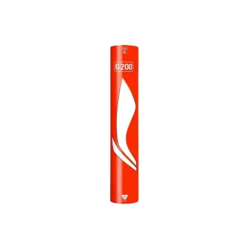 LiNing G200 Goose Feather Shuttlecock 12 Pack Goose Feather Match Ball Shuttlecocks