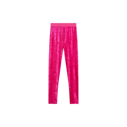 VERSACE JEANS COUTURE Casual Pants Women's Rose Red