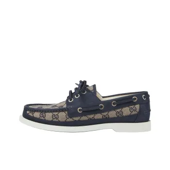 GUCCI Boat shoes Men on Sale Authentic POIZON