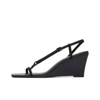 ST. AGNI Brassiere Strap Sandals 7.3cm Women's Black