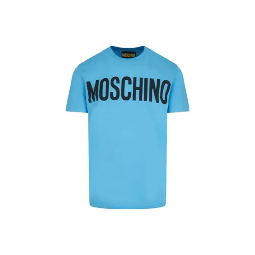 MOSCHINO T-Shirts Men Blue