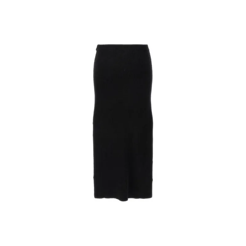 Loulou De Saison Casual Long Skirt Women's Black-1
