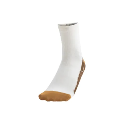 Anta Champion Series Mid-Calf Socks Unisex 1 Pack Light Beige