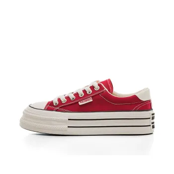 RENBEN Wear Resistant Waterproof Breathable Lightweight Height Increasing Low Top Canvas Shoes Women's
