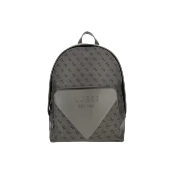 GUESS Polyurethane Backpack Regular Men's Gray