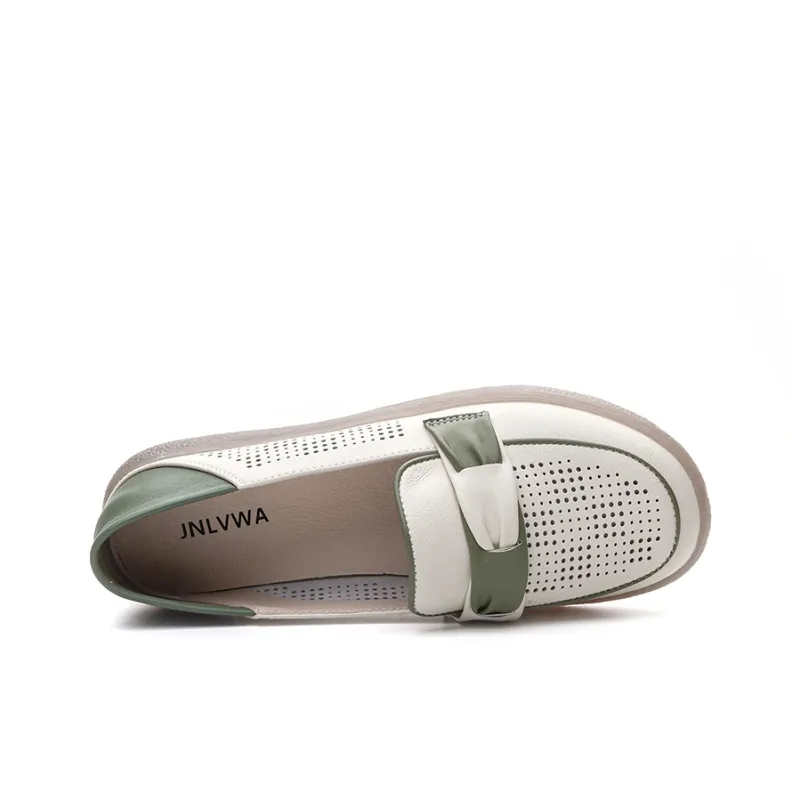 JNLVWA Loafers Women's Green/Black/Beige-1