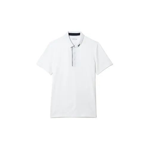 LACOSTE Polo Shirts Men White