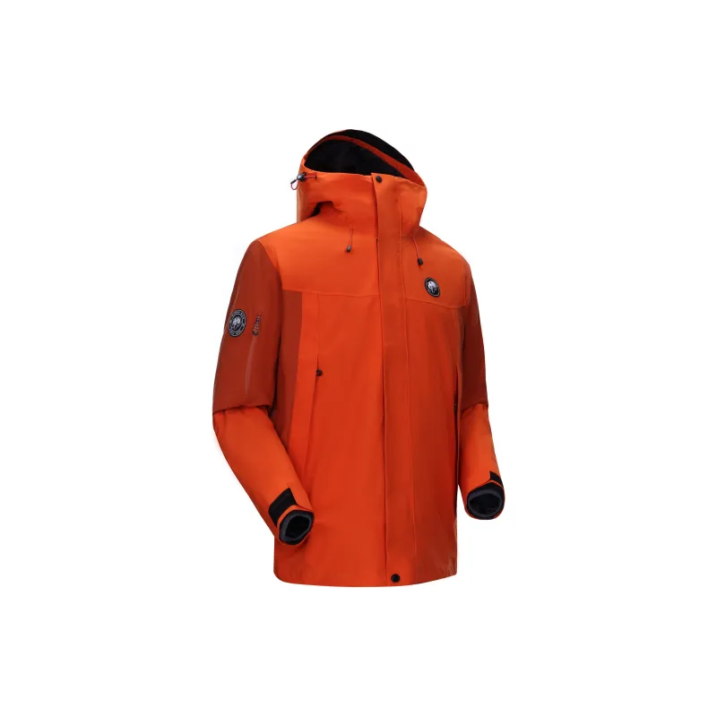 Panda Carefree Play Series Warm Water-Resistant Rainproof Windproof Windbreaker Jacket Unisex-2