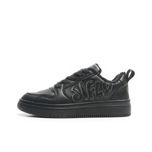Jifffly Low Top Skateboard Shoes Unisex Black