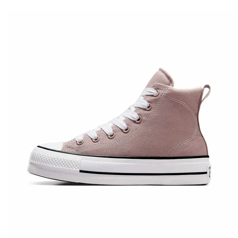 Converse Chuck Taylor All Star Slip Resistant Coverage High Top Canvas Shoes Women's Pink White-0