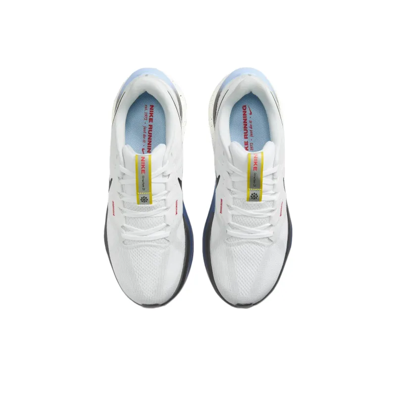 Nike Structure 25 White Speed Yellow Speed Red Black-2