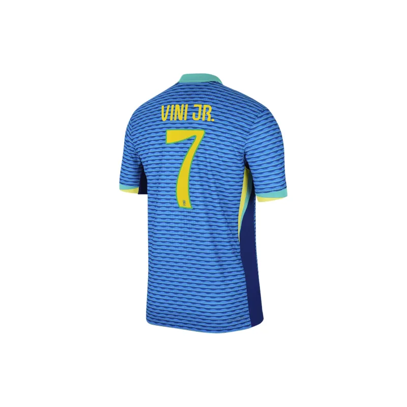 Nike Vini Jr. Brazil National Team 2024 Match Away Men's Nike Dri FIT Adv Soccer Jersey-1