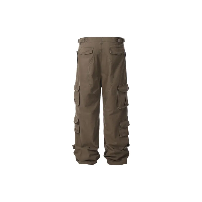 ROCAWEAR Casual Pants Unisex Khaki-1