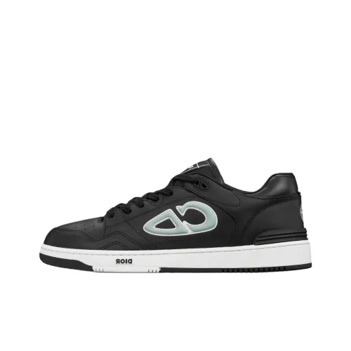 Stone Island X DIOR Skateboard Shoes Unisex Low-Top Black