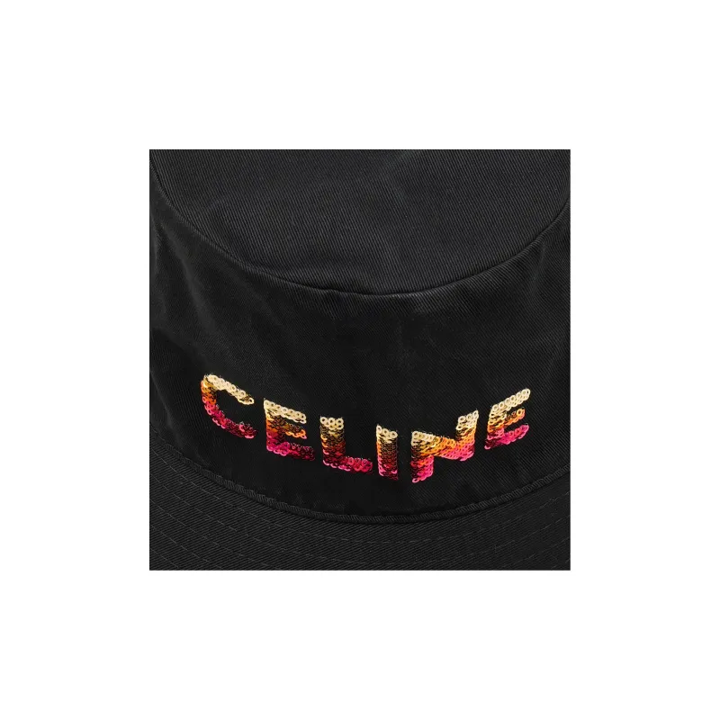 CELINE Sequin Detailed Bucket Hat-4