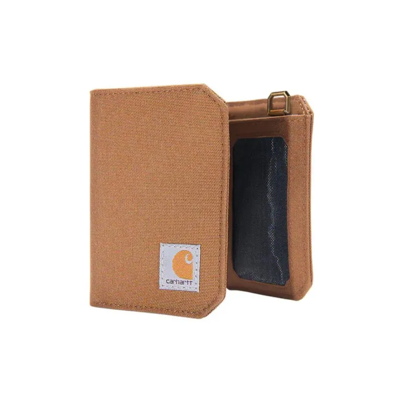 Carhartt Nylon Wallet Unisex Brown-1