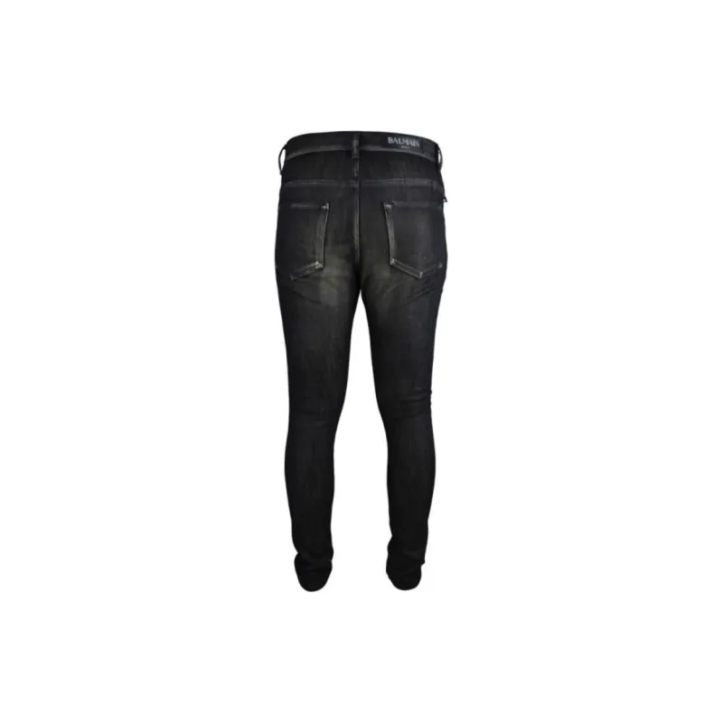 BALMAIN Jeans Men Black-1