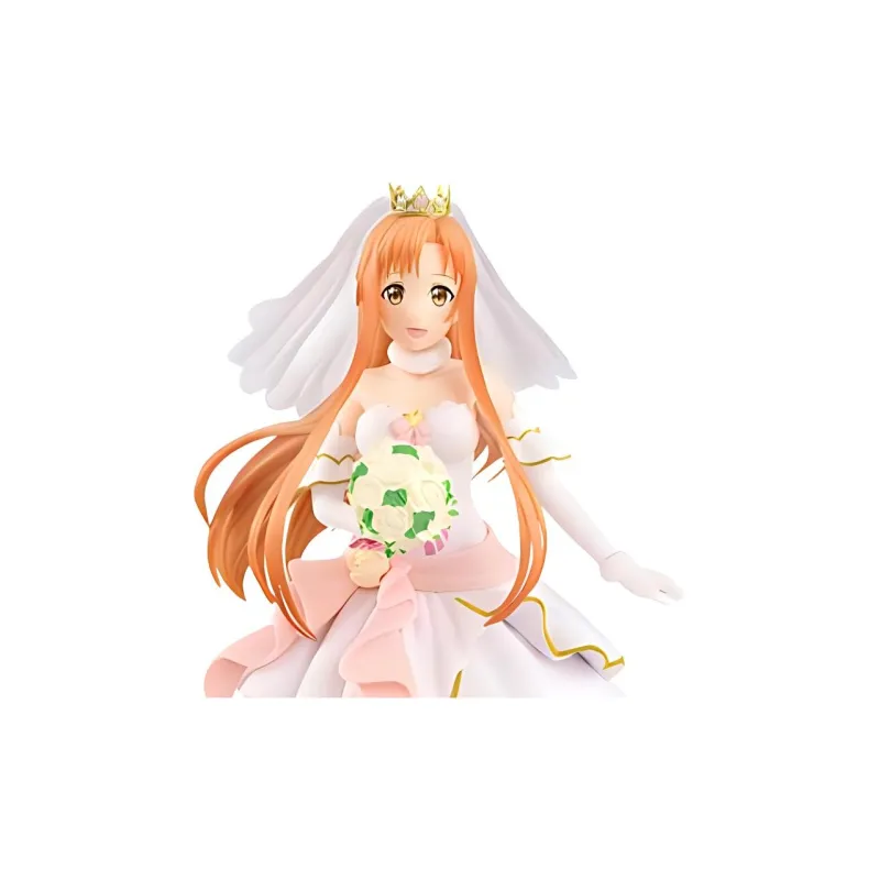 BANPRESTO Asuna Yuuki Asuna Eyeglass Factory Exq Sword Art Online Scale Figures 23cm-2