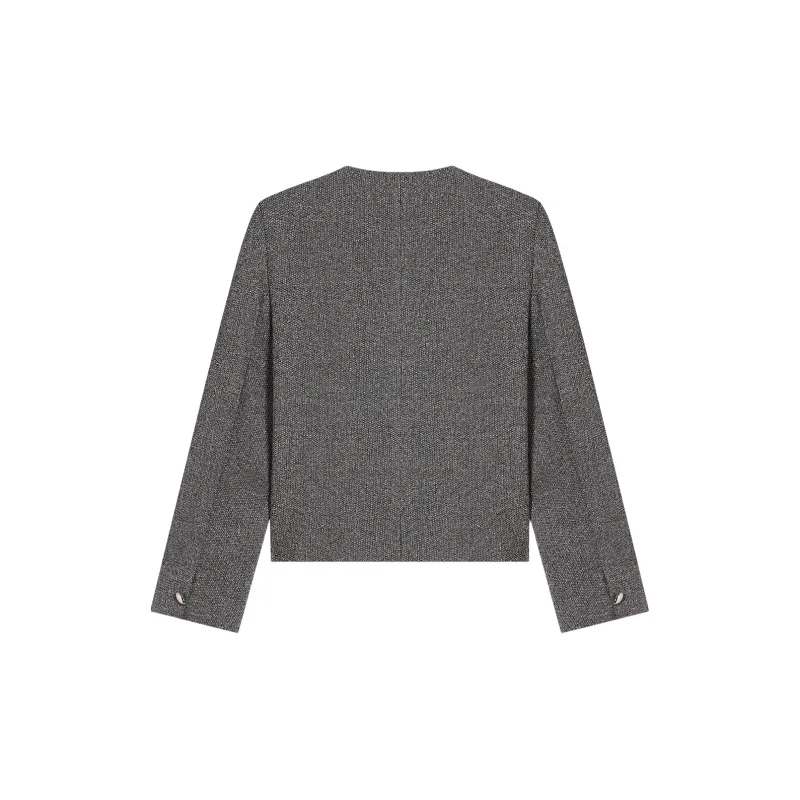 THE SEA LIFE Cropped Coat Women's Coconut Ash-1