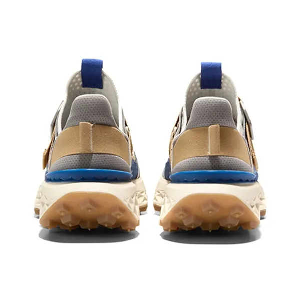 COLE HAAN Cushioned Wear Resistant Breathable Height Increasing Low Top Chunky Sneakers Men's Greige-3
