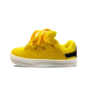 XLAIII Anti-Slip And Wear-Resistant Breathable Low-Top Skateboard Shoes Unisex Duck Yellow