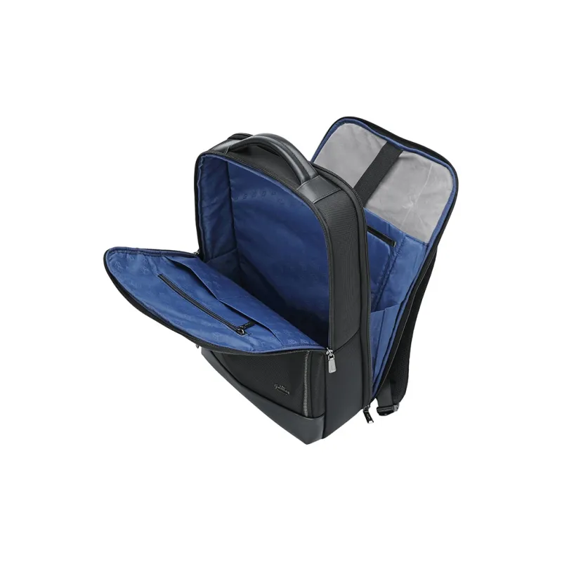 GOLDLION Fabric Business Backpack Large Size Men's Black-4