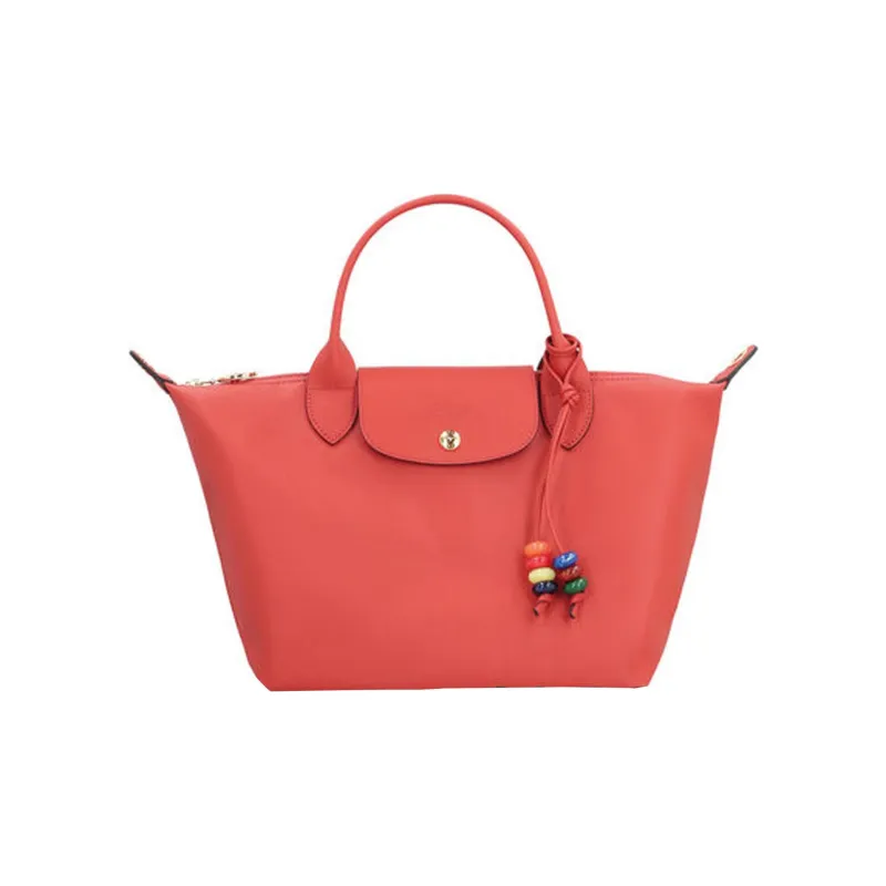 LONGCHAMP Le Pliage Xtra Cow Leather Shoulder Bag Crossbody Bag Handbag Mini Women's Ochre Yellow-0