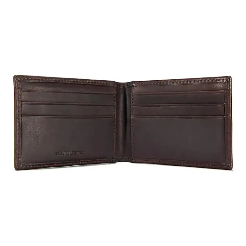Carhartt Full Grain Oil Leather Wallet Regular Men's Dark Brown-2