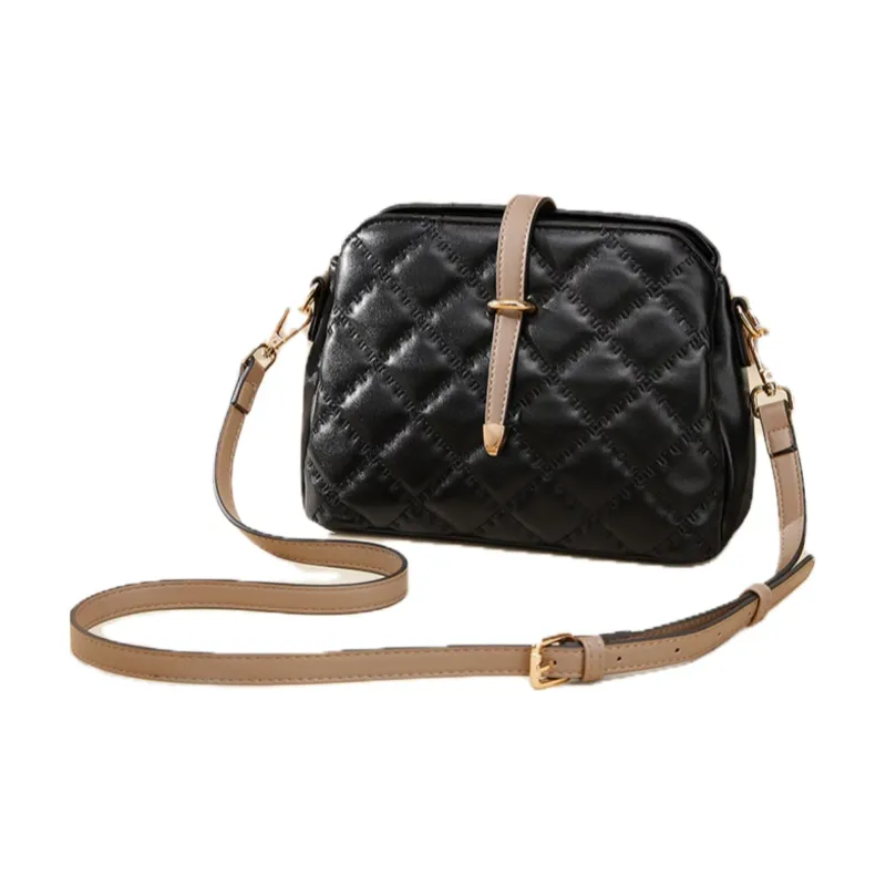 CORALDAISY Synthetic Leather Crossbody Bag, Shoulder Bag Women's Mousse Black-2