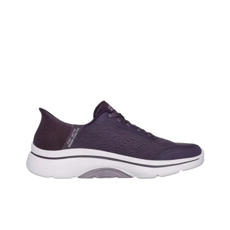 Skechers Slip Ins Anti Slip Wear Resistant Low Top Running Shoes Women's Dark Purple-1