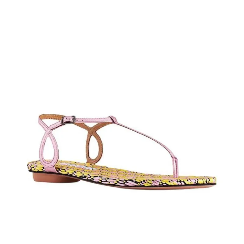 AQUAZZURA Almost Bare Strap Sandals Women's Pink-2