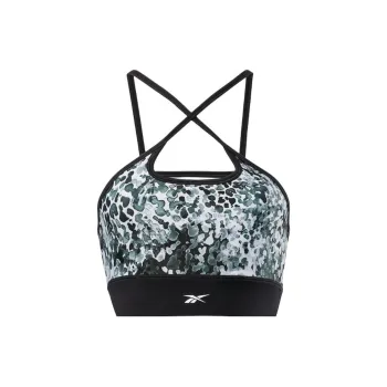 Reebok Modern Safari Bralette Bra Women's Midnight Black