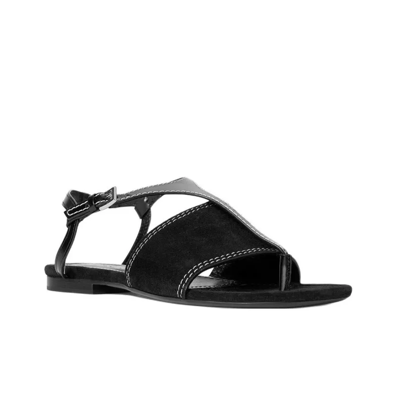 Staud Pura Vida Strap Sandals Women's Black-2